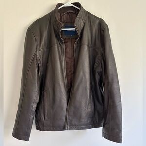 COLE HAAN | 100% Genuine Lambskin Leather Jacket